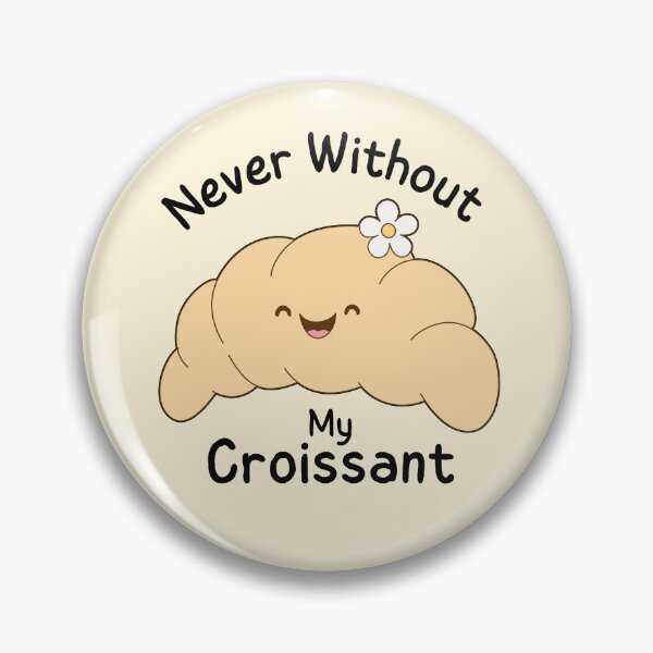 Item preview, Croissant kawaii designed and sold by FatBirdie.