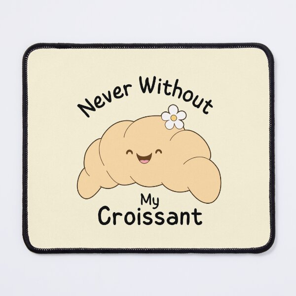 Item preview, Croissant kawaii designed and sold by FatBirdie.