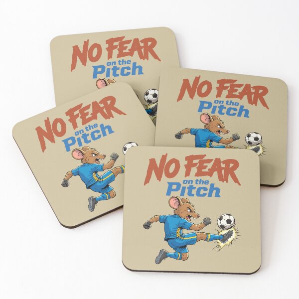 Item preview, No Fear on the Pitch – Fearless Soccer Mouse designed and sold by CARPIO Creations.