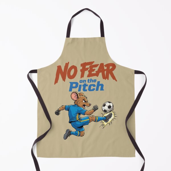 Item preview, No Fear on the Pitch – Fearless Soccer Mouse designed and sold by CARPIO Creations.