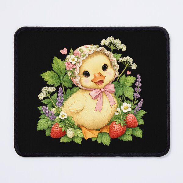 Item preview, Colorful Little Duckling Lavandula Bonnet Girl designed and sold by scicilysimonee.