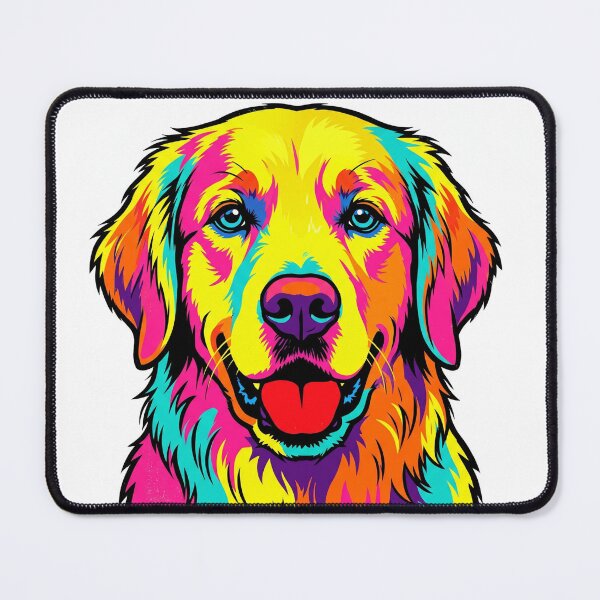 Item preview, Golden Retriever Pop Art T-Shirt Bold Colorful Dog Lover Gift designed and sold by PetInkCo.