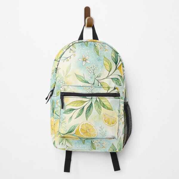 Item preview, Watercolor Lemon Blossom Citrus Pattern designed and sold by Petal & Pattern Co.