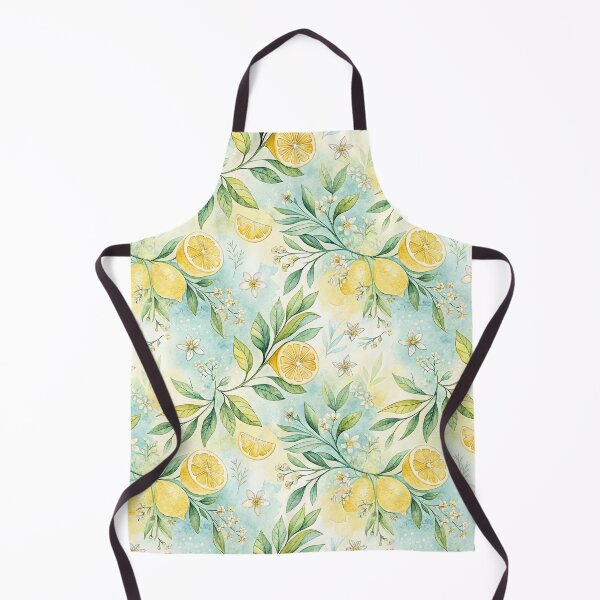 Item preview, Watercolor Lemon Blossom Citrus Pattern designed and sold by Petal & Pattern Co.