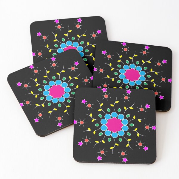 Item preview, Color Burst Mandala by Friend designed and sold by Style Legion.