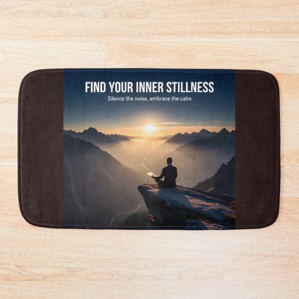 Item preview, " Find your inner stillness; Silence the noise, embrace the calm" designed and sold by Creative-RE.