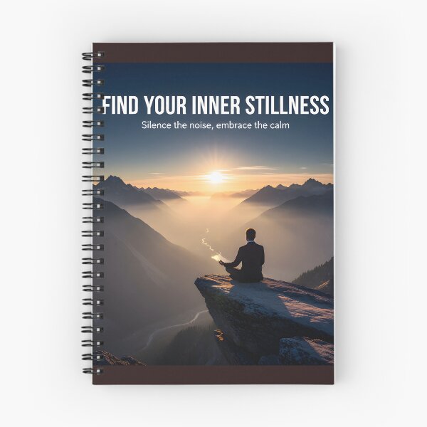 Item preview, " Find your inner stillness; Silence the noise, embrace the calm" designed and sold by Creative-RE.