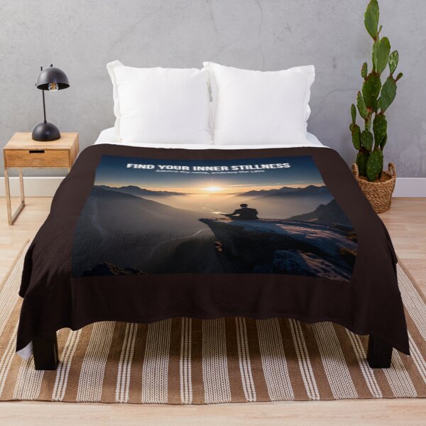 Item preview, " Find your inner stillness; Silence the noise, embrace the calm" designed and sold by Creative-RE.