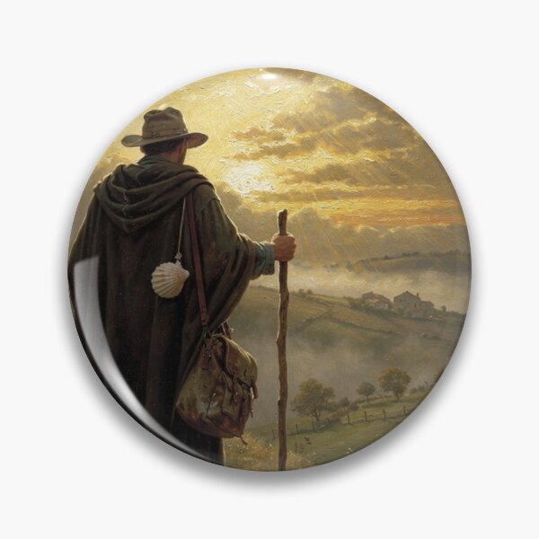 Item preview, Pilgrim on the Way of St. James designed and sold by jefboutique6150.