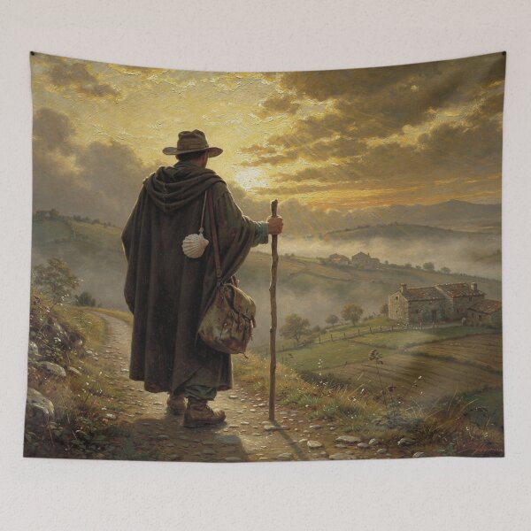 Item preview, Pilgrim on the Way of St. James designed and sold by jefboutique6150.