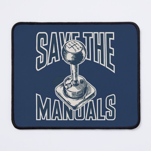 Item preview, Save The Manuals – Classic Manual Transmission Car Enthusiast Design designed and sold by ArcticFoxStudio.