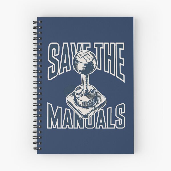 Item preview, Save The Manuals – Classic Manual Transmission Car Enthusiast Design designed and sold by ArcticFoxStudio.