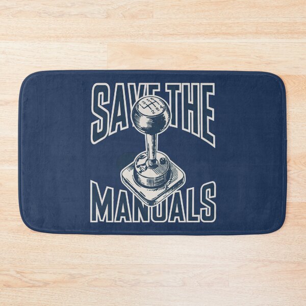 Item preview, Save The Manuals – Classic Manual Transmission Car Enthusiast Design designed and sold by ArcticFoxStudio.