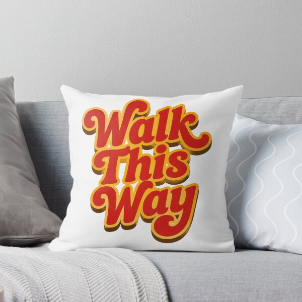 Item preview, Walk This Way Retro 1970s Groovy Typography T-Shirt | Vintage Funky Retro Gift designed and sold by HOODYBUDSTYLES.