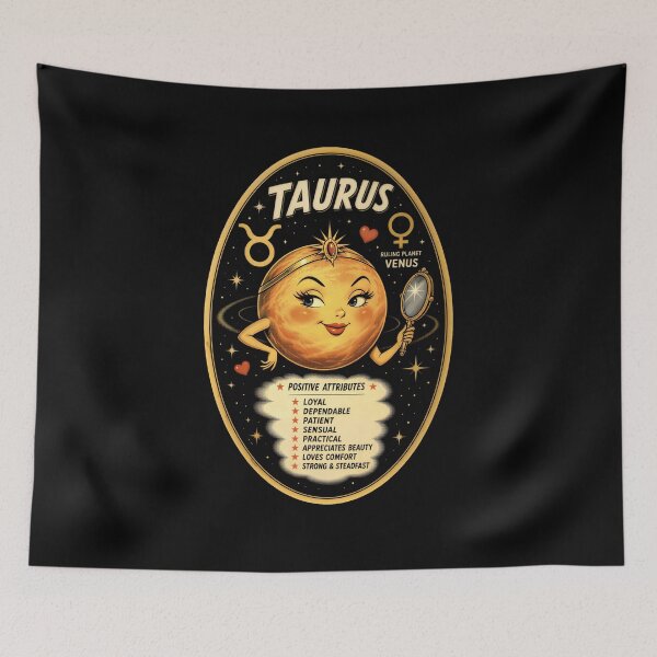 Item preview, Golden Age of Illustration Inspired — Taurus designed and sold by Cosmocharis.