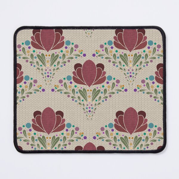 Item preview, Knit Bouquet Tile designed and sold by AuntieDa360.