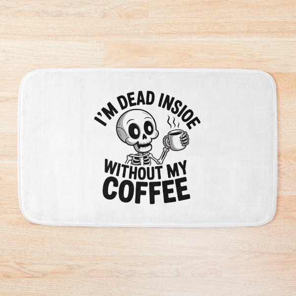 Item preview, I'm Dead Inside Without My Coffee - Coffee Cup Design designed and sold by Peter Stawicki.