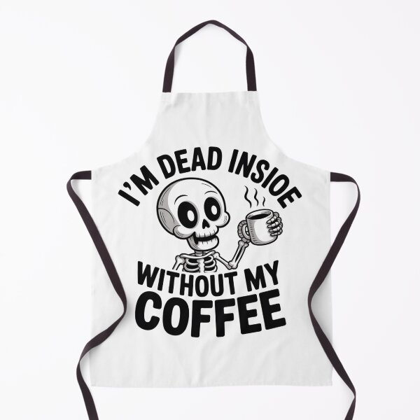 Item preview, I'm Dead Inside Without My Coffee - Coffee Cup Design designed and sold by Peter Stawicki.