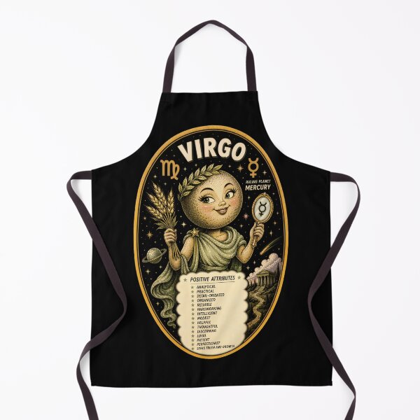 Item preview, Golden Age of Illustration Inspired — Virgo designed and sold by Cosmocharis.