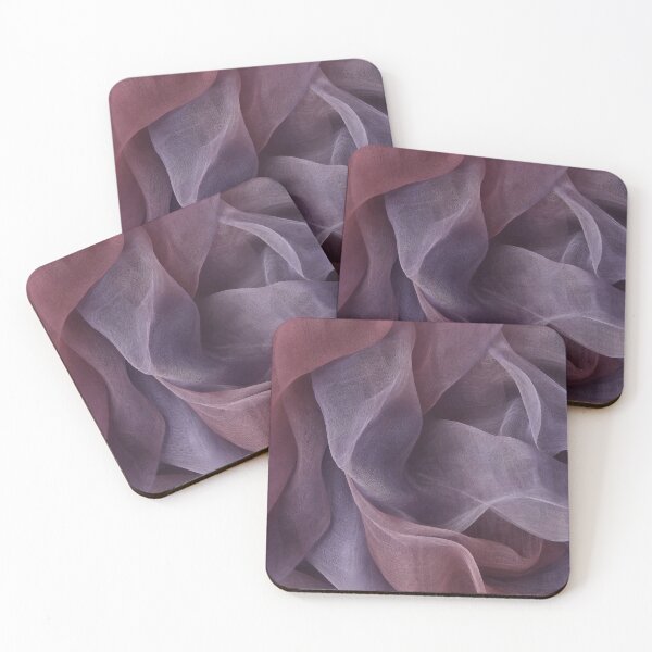 Item preview, Layered Lilac Translucent Fabric Pattern designed and sold by frumixart.