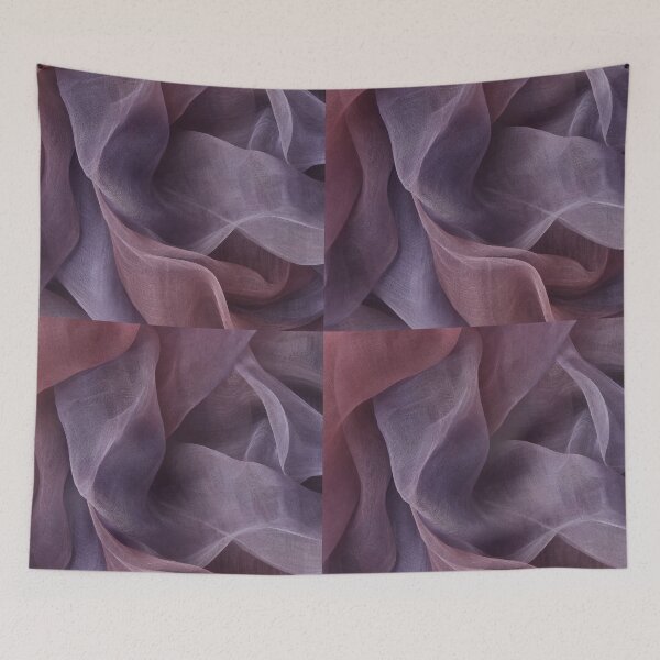 Item preview, Layered Lilac Translucent Fabric Pattern designed and sold by frumixart.