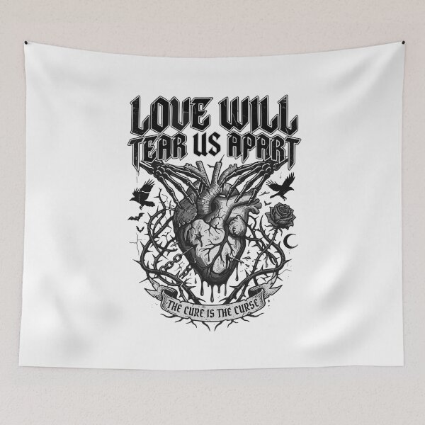 Item preview, Love will tear us apart, gothic design designed and sold by Eteriano.
