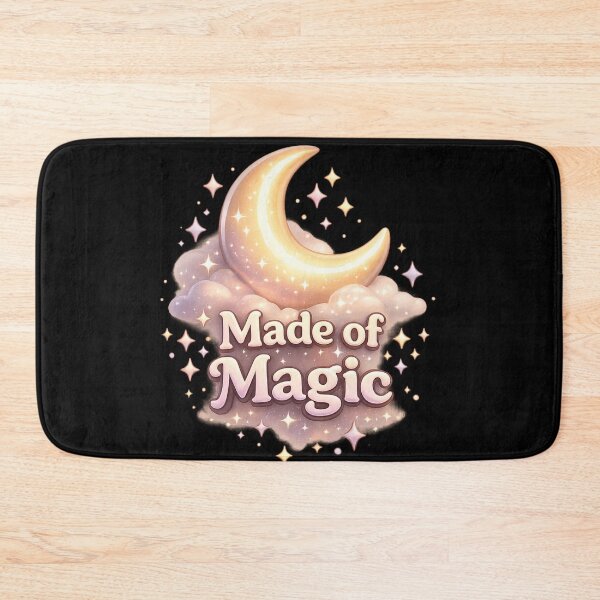 Item preview, Made of Magic Moon – Soft Aesthetic Celestial Kawaii Dreamy Night Design designed and sold by MartBook.