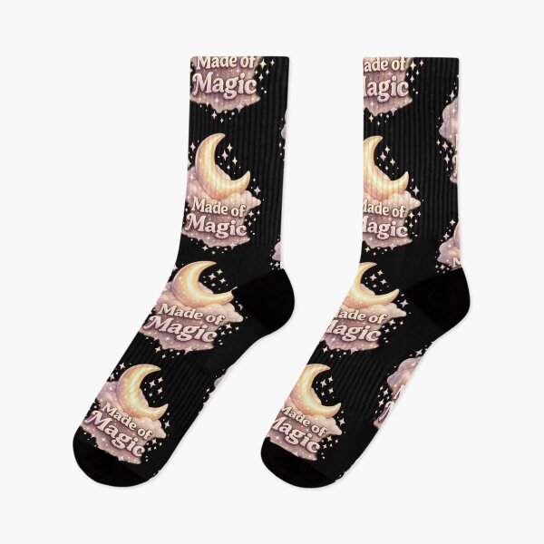 Item preview, Made of Magic Moon – Soft Aesthetic Celestial Kawaii Dreamy Night Design designed and sold by MartBook.