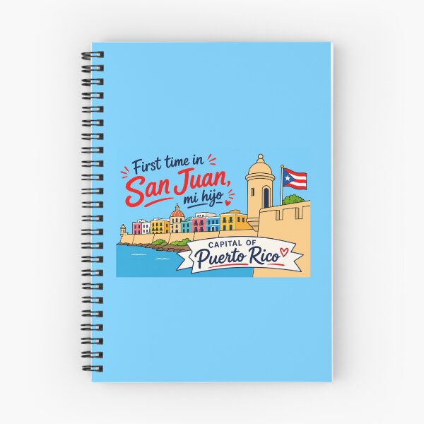 Item preview, First Time in San Juan Mi Hijo Puerto Rico Travel Meme designed and sold by creatingmouseshop.