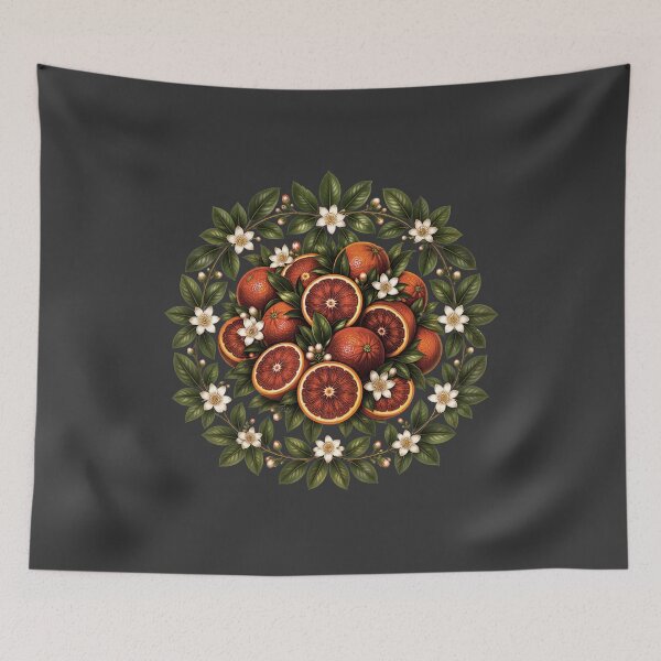 Item preview, Heavens Here – Blood Orange designed and sold by Cosmocharis.