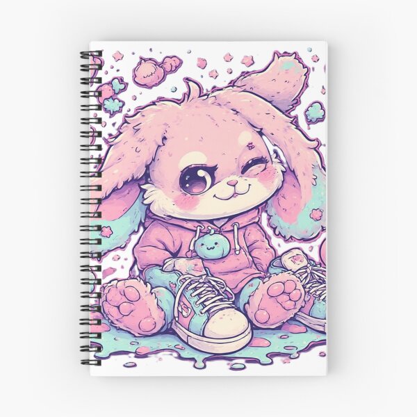 Artikelvorschau, Kawaii-Kaninchen-Dreamcore-Kunst von NegartvDesigns entworfen und verkauft von NegarTv Designs.