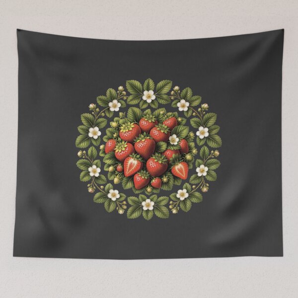 Item preview, Heavens Here – Strawberries designed and sold by Cosmocharis.