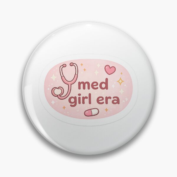 Item preview, Med Girl Era Kawaii Medical Stickers designed and sold by Stetho & Coffee.