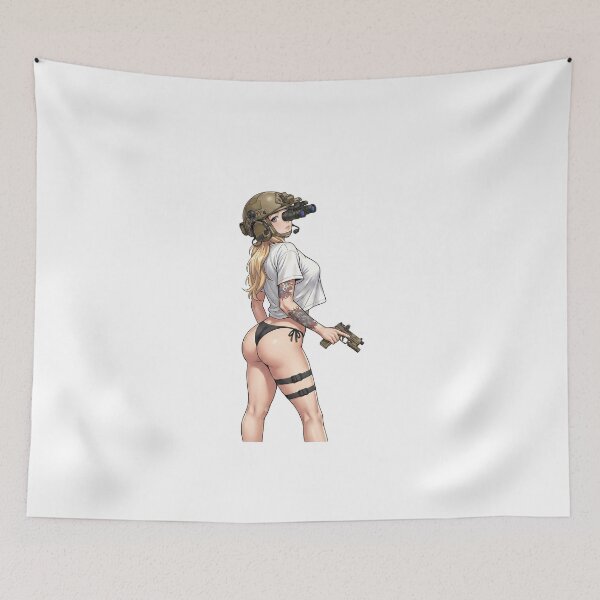 Item preview, Tactical NVG Girl - Night Operations Aesthetic designed and sold by RAWLIFEGRAPHIC.