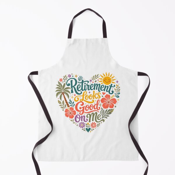 Item preview, Retirement Looks Good On Me Funny Floral Tropical Merch For Retired Women designed and sold by 519xdesign.