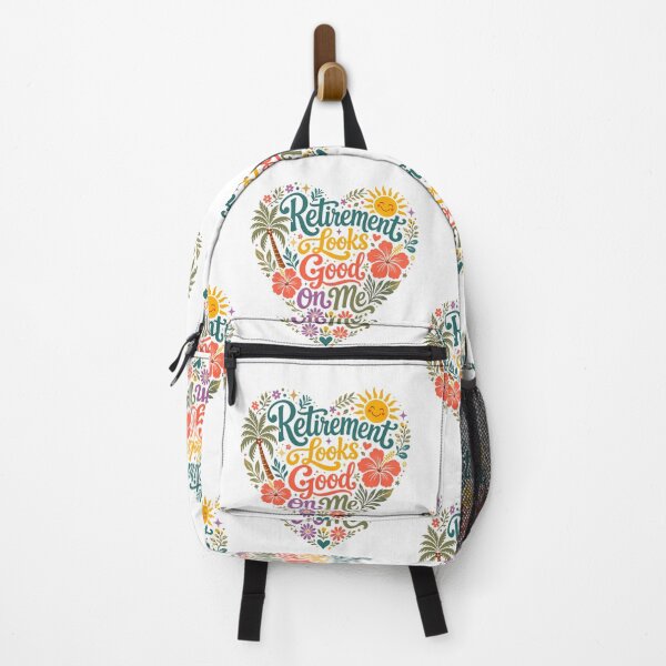 Item preview, Retirement Looks Good On Me Funny Floral Tropical Merch For Retired Women designed and sold by 519xdesign.