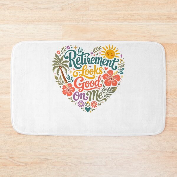 Item preview, Retirement Looks Good On Me Funny Floral Tropical Merch For Retired Women designed and sold by 519xdesign.