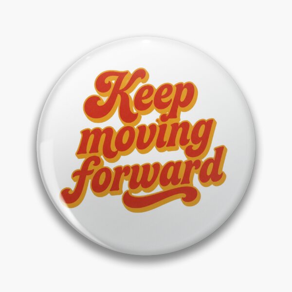 Item preview, Keep Moving Forward Retro 1970s Groovy Typography T-Shirt | Vintage Motivational Positive Quote Gift designed and sold by HOODYBUDSTYLES.
