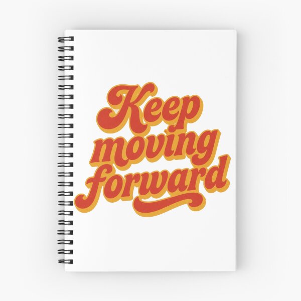 Item preview, Keep Moving Forward Retro 1970s Groovy Typography T-Shirt | Vintage Motivational Positive Quote Gift designed and sold by HOODYBUDSTYLES.