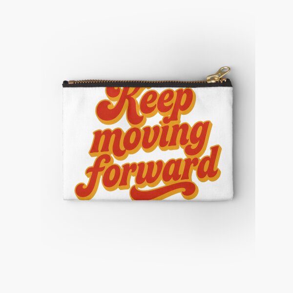 Item preview, Keep Moving Forward Retro 1970s Groovy Typography T-Shirt | Vintage Motivational Positive Quote Gift designed and sold by HOODYBUDSTYLES.
