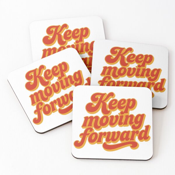 Item preview, Keep Moving Forward Retro 1970s Groovy Typography T-Shirt | Vintage Motivational Positive Quote Gift designed and sold by HOODYBUDSTYLES.