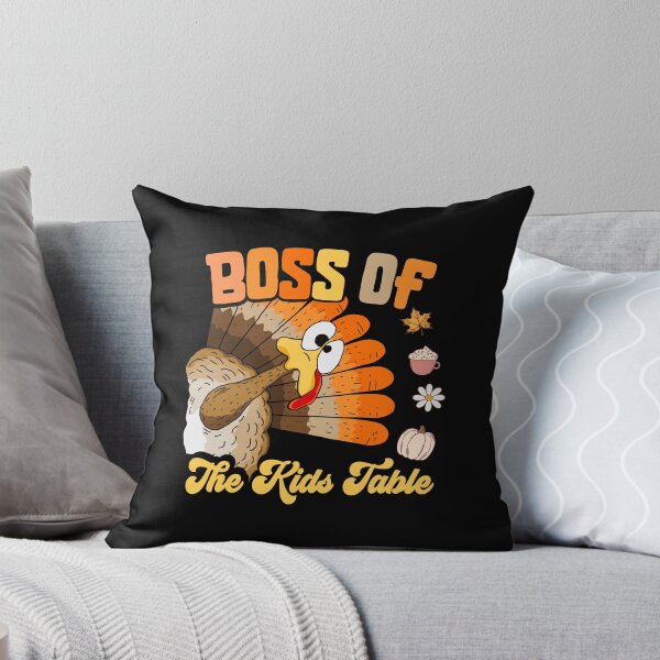 Item preview, Boss of the Kids Table Funny Turkey Thanksgiving Day  designed and sold by Gogetgiggles.