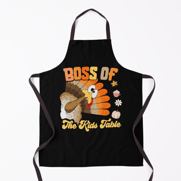 Item preview, Boss of the Kids Table Funny Turkey Thanksgiving Day  designed and sold by Gogetgiggles.