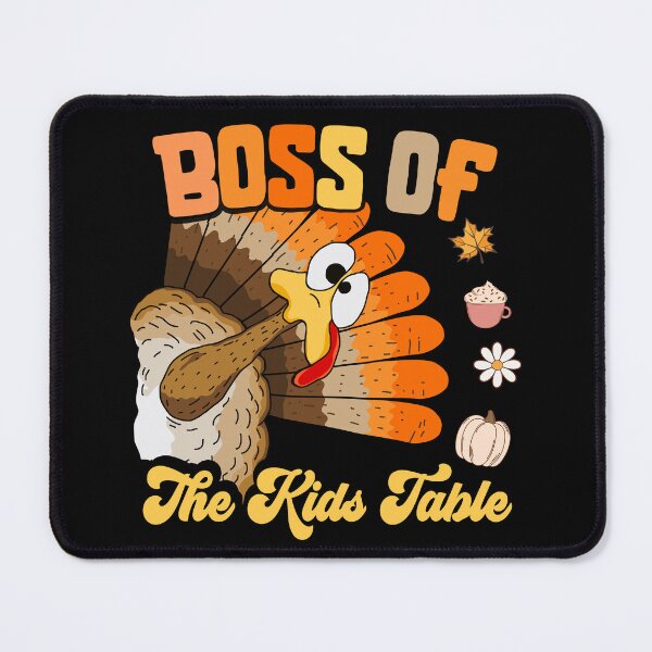 Item preview, Boss of the Kids Table Funny Turkey Thanksgiving Day  designed and sold by Gogetgiggles.