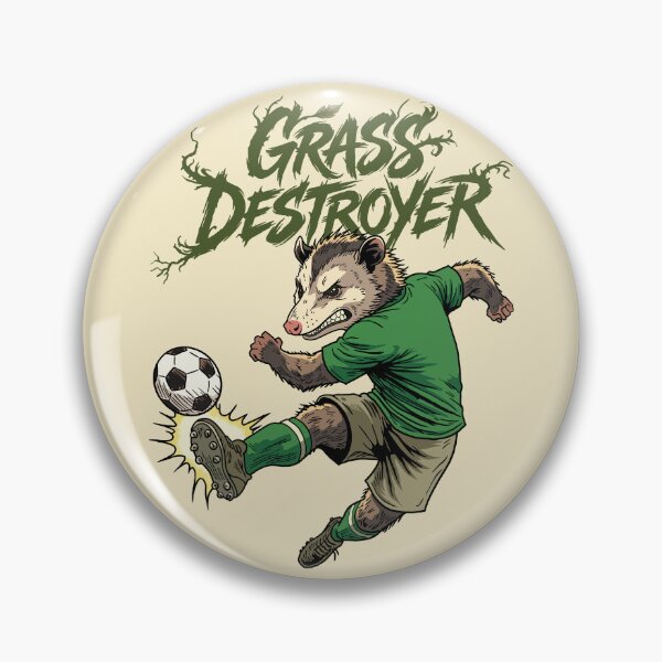 Item preview, Grass Destroyer – Savage Soccer Possum designed and sold by CARPIO Creations.