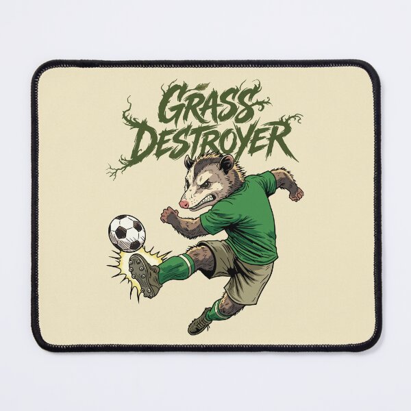 Item preview, Grass Destroyer – Savage Soccer Possum designed and sold by CARPIO Creations.