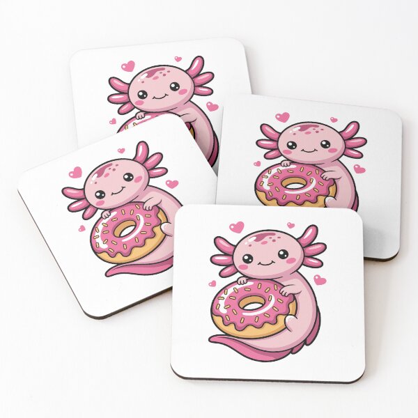 Item preview, Axolotl with Donut designed and sold by jkrphoto.