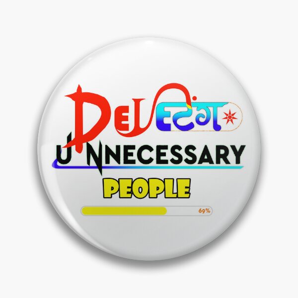 Item preview, Deleting Unnecessary People designed and sold by T2T-ees.