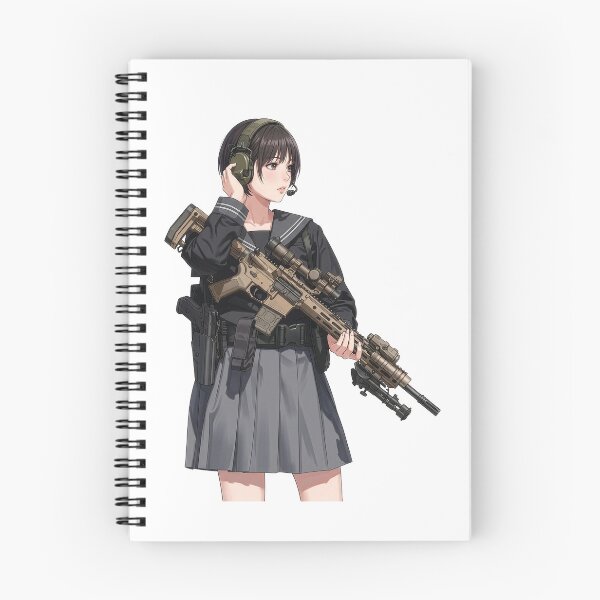 Item preview, Tactical School Girl - Anime Special Ops designed and sold by RAWLIFEGRAPHIC.