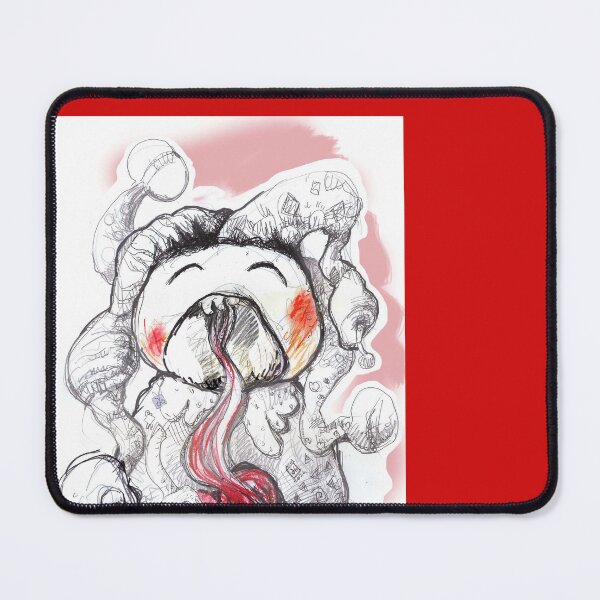 Item preview, Clown Eating Heart Spaghetti on Halloween (Original Drawing by ACCI) designed and sold by VanyssaGraphics.